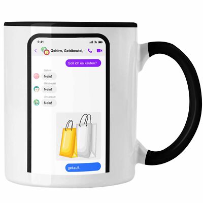Trendation - Online Shopping Tasse Geschenk für Frauen Humor Geschenkidee Soll I