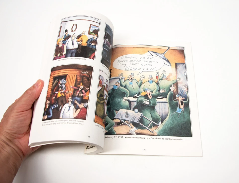 The Far Side Gallery 4 , Gary Larson, Foreword Robin Williams, Paperback 1994 - image 2 of 4