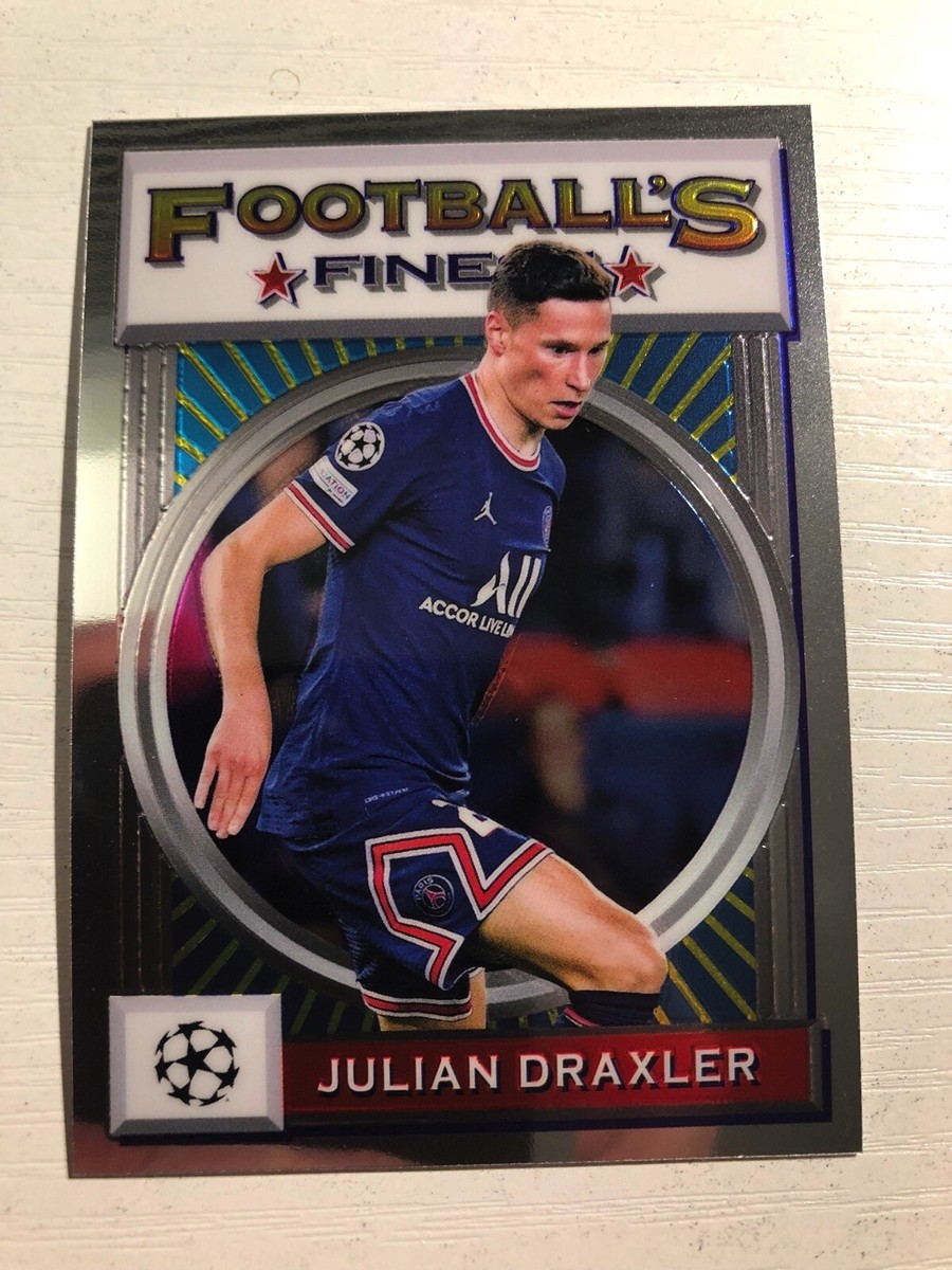 2021-22 Topps Finest Flashbacks UEFA Julian Draxler Paris