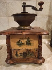 Macinino Macinacaffè Moulin a cafè Coffee grinder con immagini