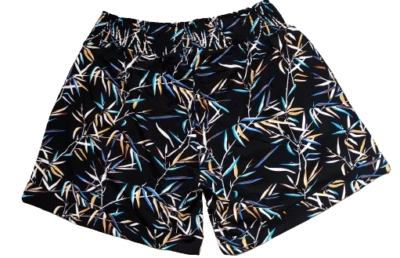 Sheego Shorts Hose Schwarz große Größen kurze Strandhose Culotte  Muster Sommer - Bild 1 von 4