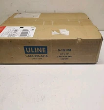 U-line 3mil Poly Bags 32" X 40" S-15128 100/Ctn New Unopened 100 bags