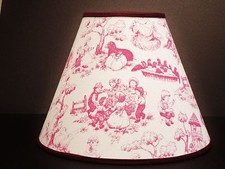 Nursery Rhyme Toile Lamp Shade Handmade Lampshade Baby