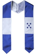 Honduras Flag Graduation Sash Scarf Stole Ethnic Studies Latino 
