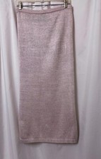 Carole Little Saint Tropez West Skirt Sz Small Pink A-Line Pencil Crochet Knit
