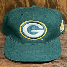 Vintage Green Bay Packers Sports Specialties Pro Line NFL Logo Snapback Hat Cap