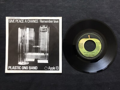 John Lennon & Plastic Ono Band - Give Peace a Chance (7'') 1969 APPLE 006-90372