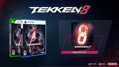 Tekken 8 (PS5) + *LIMITED LAUNCH EDITION* Steel Metal Plate [ Collectible ]
