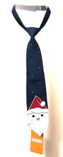 NEW Gymboree Boys "Holiday Shop" Navy Santa Tie Fit Sizes 2T 3T 4T 5T with Tag