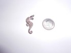 Vintage Seahorse Silver Charm with  split jump ring — photo 4