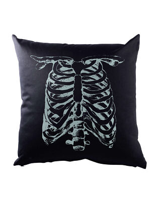 Skeleton II Dekokissen Bones Halloween Karneval Skull Fear