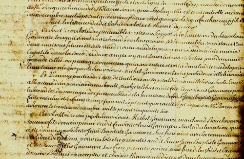 1782 Succession GAUMARD marchand boucher Rouen PICARD TARDIF LEGER TUBEUF EUDE - Photo 2 sur 5