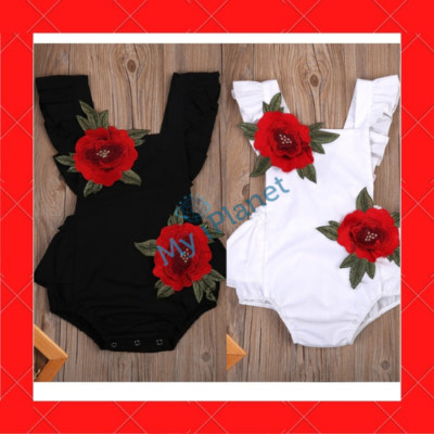 Sommer Mädchen Blumen Jumpsuit Ropa Para Bebe Recien Nacido Hembra Niñas Conjuntos