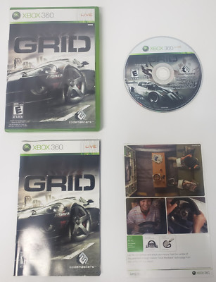 GRID (Microsoft Xbox 360, 2008) CIB EN/FR Manual