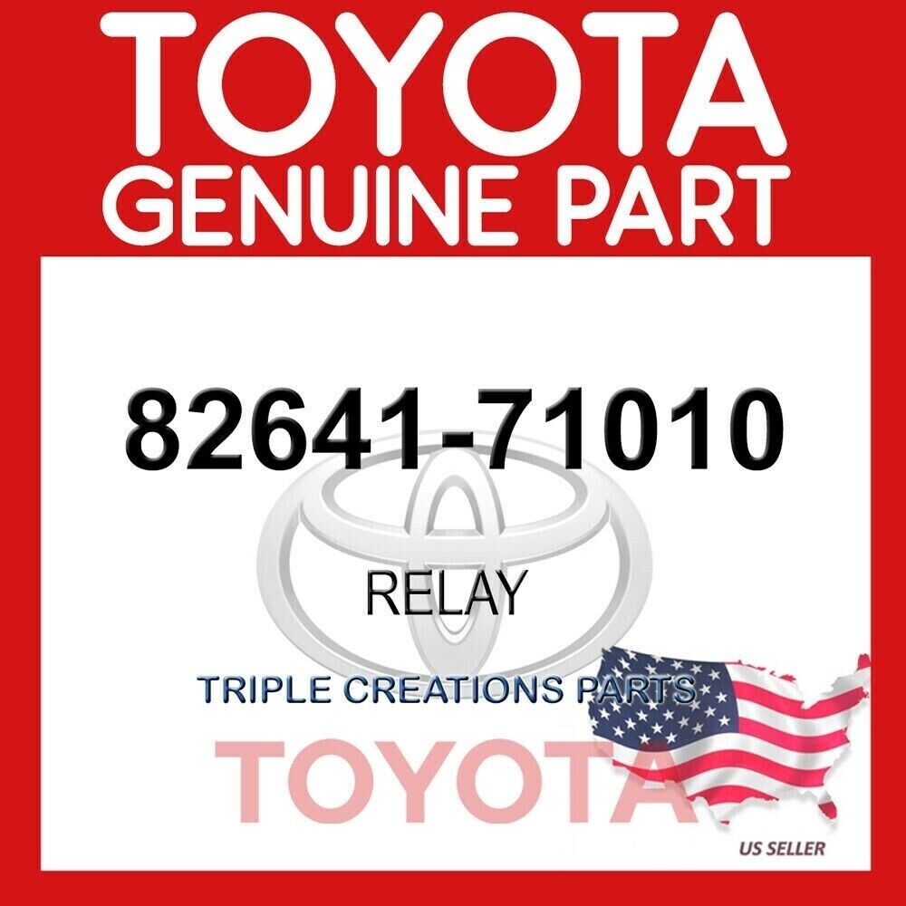 パーツ shinichi.k Genuine Toyota 82641-71010 Relay Integration No.1 8264171010 OEM