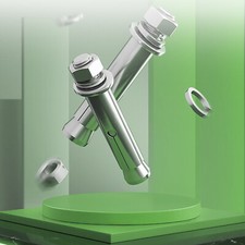 Bulloni di Espansione Ancoraggi A4/A2 Acciaio Inox M6 - M12 Borchia con Blocco Dado Mattone