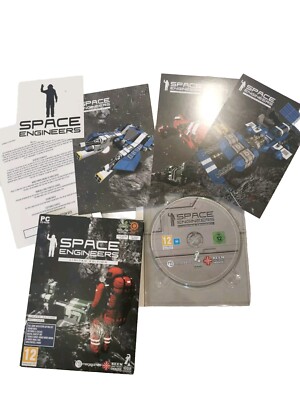 Space Engineers Limited Edition PC CD-Rom Spiel, neuwertig Disc