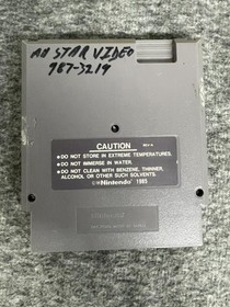 Rescue The Embassy Mission NES Nintendo Game Cartridge Tested 1980s Retr