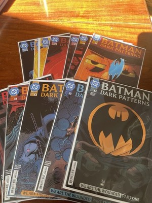 Batman Dark Patterns 1-12 Complete Run Cover A (DC Comics, 2025) Watters Sherman