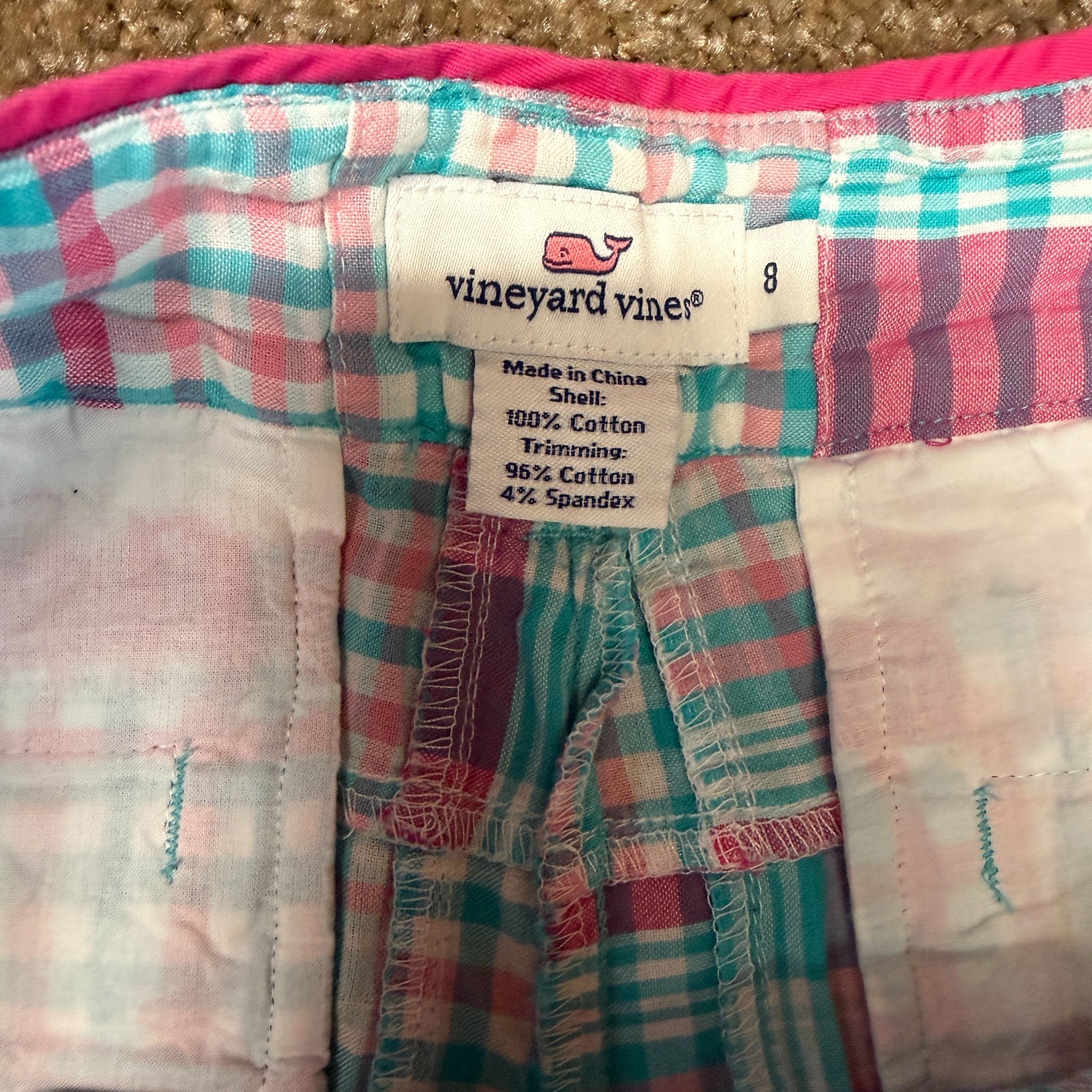 Vineyard Vines Patchwork Quilt Everyday Shorts Wo… - image 4
