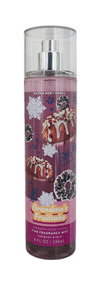 NEW Bath & Body Works GRANDMA S FRUITCAKE Fragrance Mist Spray, 8 oz