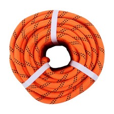 5174 Pounds Orange Black1/2 in X120' 48 Stranded Braided Rope Breaking Strength