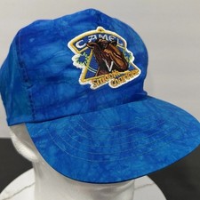 Joe Camel Smooth Character Cigarettes Advertising Hat Tie Dye Snapback Cap VTG