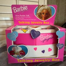 Vintage Barbie Talking Jewelry Box