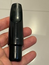 Vintage Berg Larsen Tenor Saxophone Mouthpiece 110/1 M Hard Rubber Milling Table