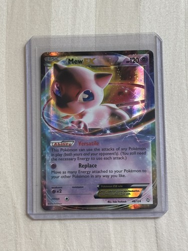 POKEMON TCG MEW EX (ULTRA RARE) 46/124 DRAGONS EXALTED