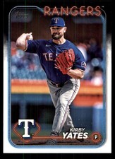 Kirby Yates 2024 Topps Update #US302 Rangers MLB READ FREE SHIPPING AutographDen