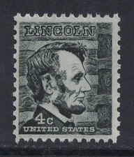 Scott 1282a (tagged)- Abraham Lincoln, Prominent Americans Series- MNH 4c 1965