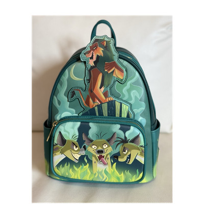 Loungefly Disney Lion King Scar & Hyenas Be Prepared Mini Backpack RARE NEW HTF
