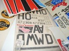 Vintage RARE Large RC Unused Airplane Stickers Decal Sheets Mixed — photo 8