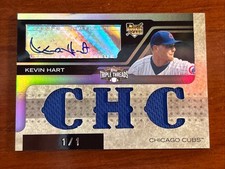 2008 Topps Triple Threads Kevin Hart Autograph #159 Jersey Platinum 1/1