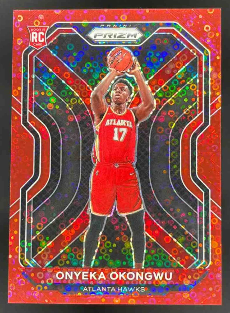 2020-21 Panini Prizm Fast Break Red Prizms #260 Onyeka Okongwu RC /125
