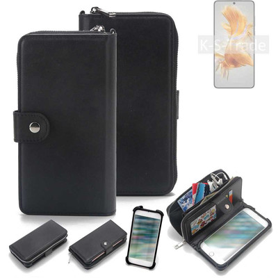 Geldbörse Etui für Huawei Mate 50E Schutz Hülle Handy Hülle Wallet Case 