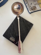 Versilberte Suppenkelle 60 von Walter & Breuker (W&B) um 1910, ca. 33 cm lang