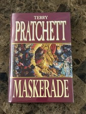 Product Image: Terry Pratchett SIGNED Maskerade Discworld First Edition Hardcover The Witches