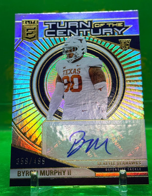 #359/499 AUTO RC 2024 Byron Murphy II TOTC ELITE DT SEAHAWKS THE DARK SIDE