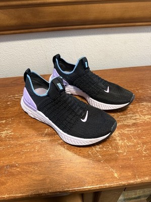 Nike React Phantom Run Flyknit 2 Barely Grape Shoes DD9668-001 Womens Size 8
