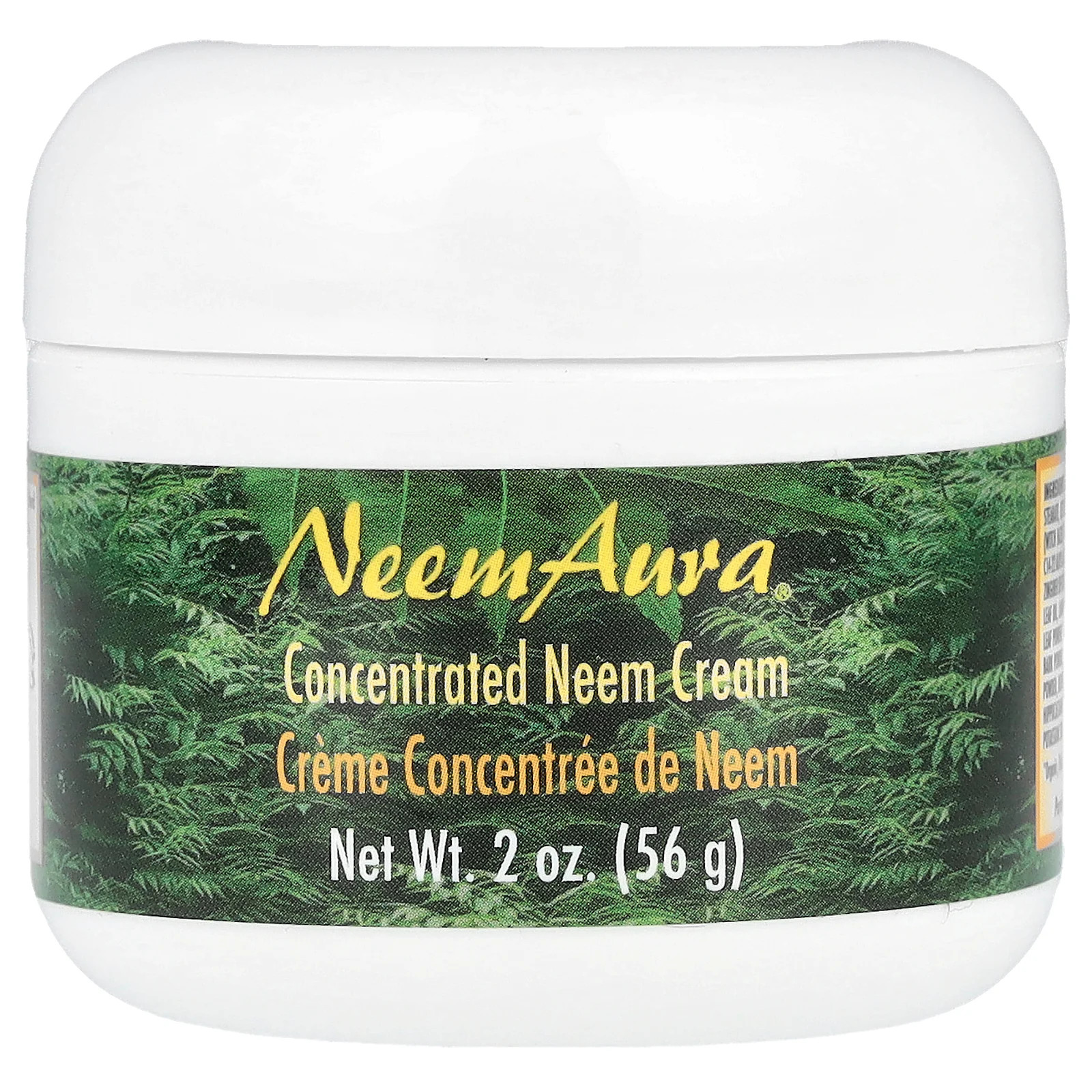 Neemaura Naturals Inc Концентрированный крем с нимом 2 унции 56 г Leaping Bunny, Not