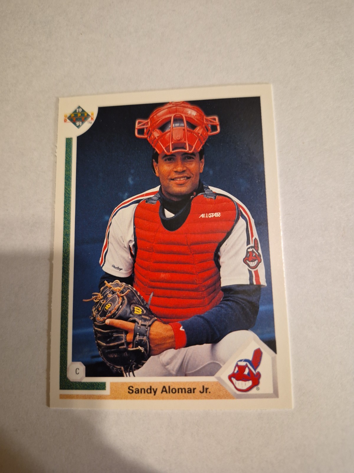 SANDY ALOMAR JR 1991 UPPER DECK #144 FREE SHIPPING