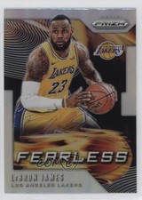 2019-20 Panini Prizm Fearless Silver Prizm LeBron James #3 1yj
