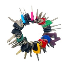 50 Heavy Equipment Keys Master Set, Construction Contractor Machine Ignition ...