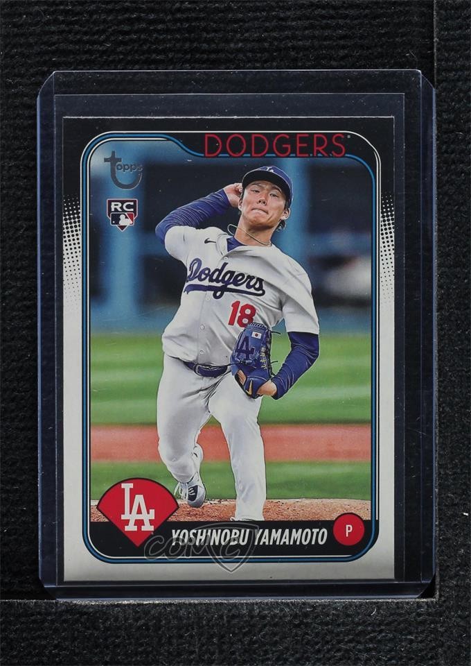 2024 Topps Series 2 Vintage Stock 27/99 Yoshinobu Yamamoto #553 Rookie RC 1lb6