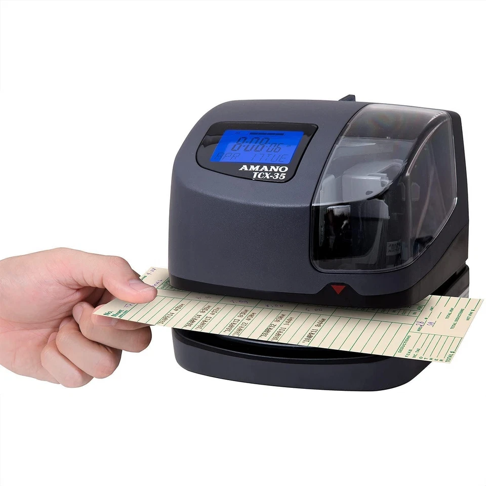 Paquete de 3 cintas de relojes de tiempo Amano, cinta de repuesto para PIX... Foto 3 de 4