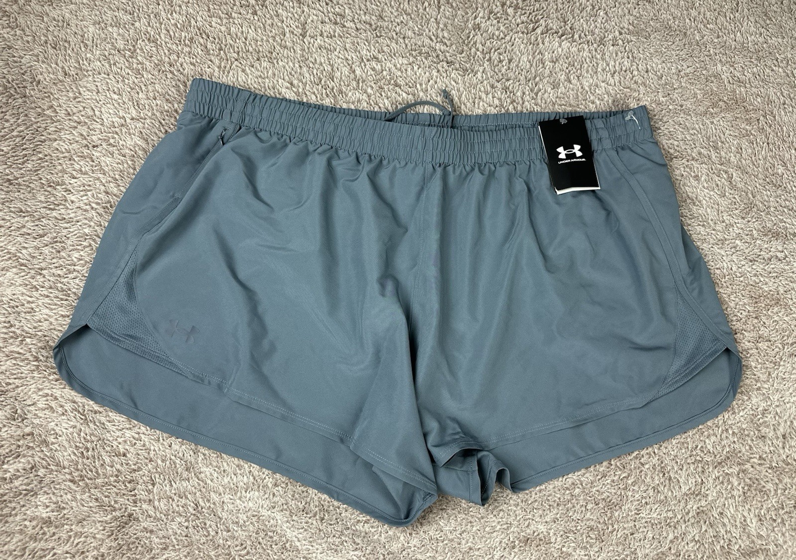 Under Armour Women’s UA Mileage 2.0 Shorts Gray Size 3X New thumbnail 2