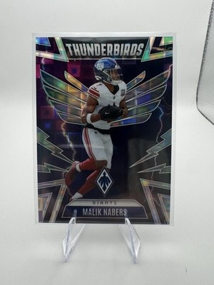 Panini Phoenix 2025 Malik Nabers Thunderbirds Pandora #39 /249 New York Giants