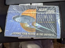 New NIS - Decipher Star Trek The Next Generation CCG White Border Booster Box